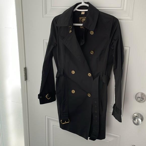 Michael Kors trench coat in black size S. - Picture 1 of 5